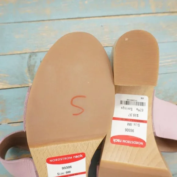 Brand new Free People Pink Leather Platform Sandals - Picture 11 of 11